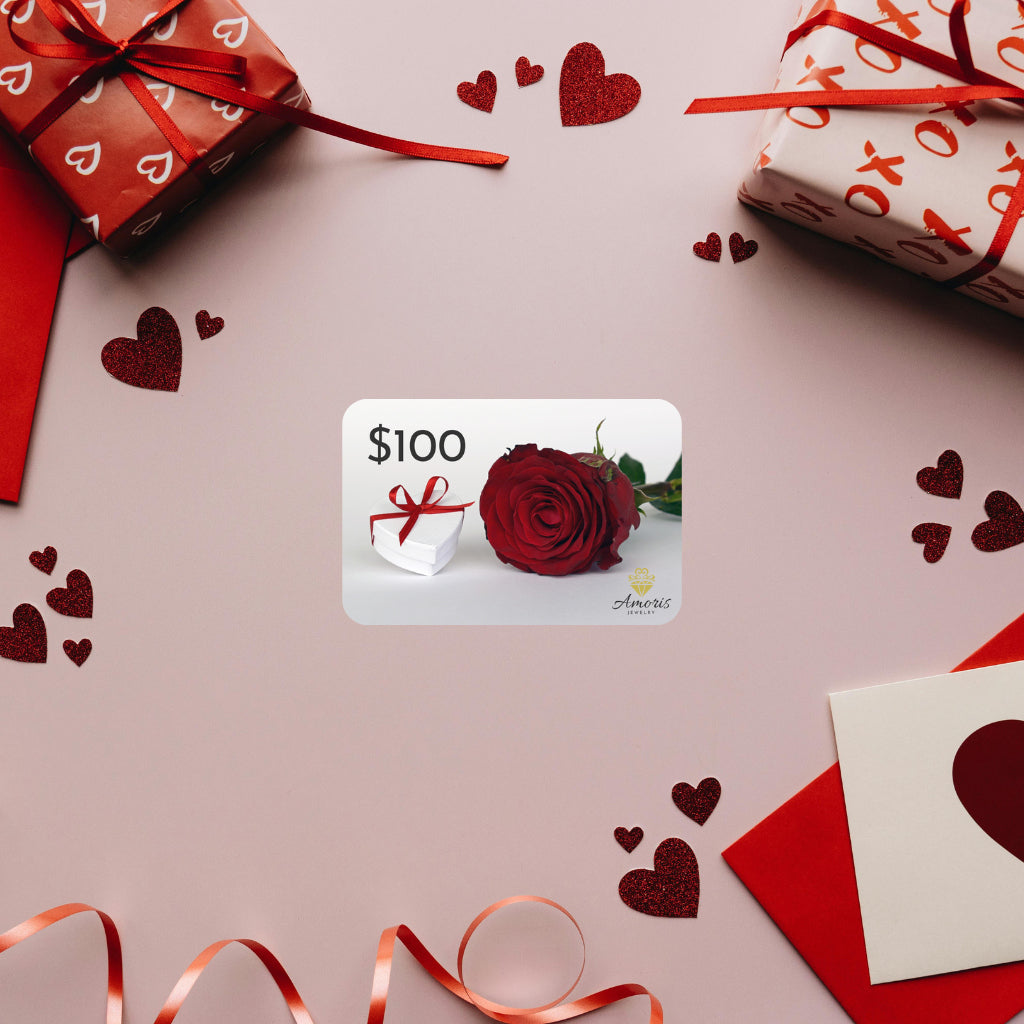 Tarjeta de regalo digital de San Valentín de Amoris Jewelry