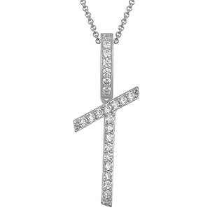 Collier avec pendentif initial en moissanite et argent sterling