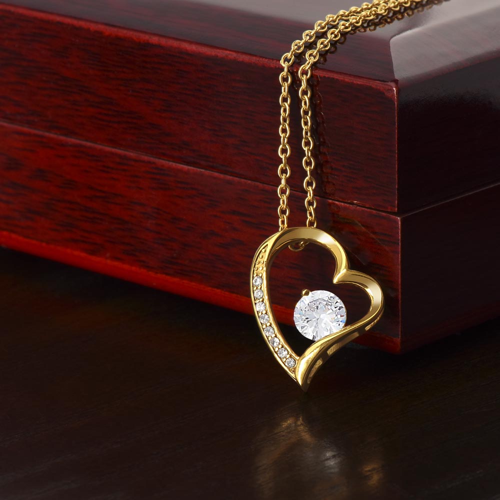 My Beautiful Cousin Forever Love Necklace with Message Card