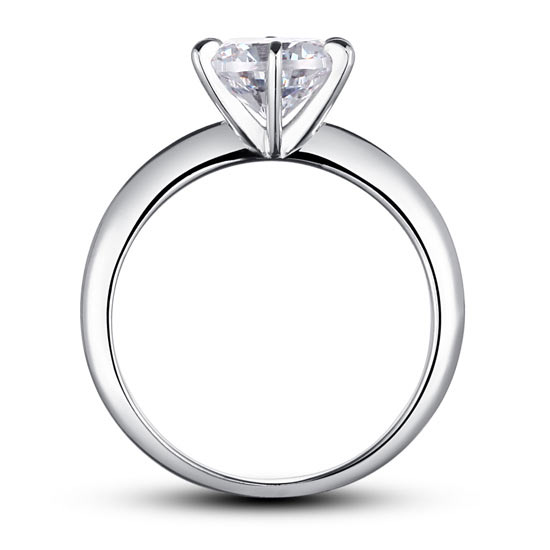 1.25 CT. Round Simulated Diamond Solitaire Ring