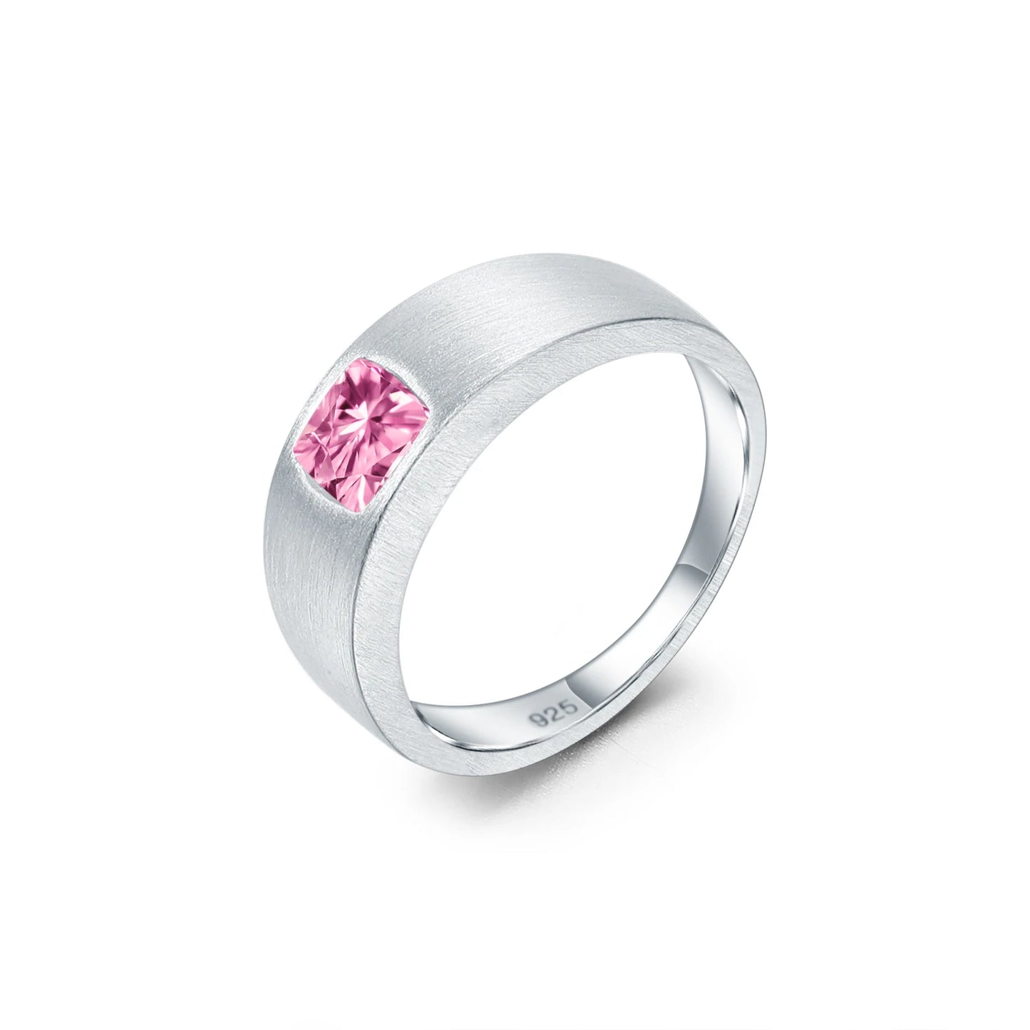 Anillo de plata de ley con piedras preciosas