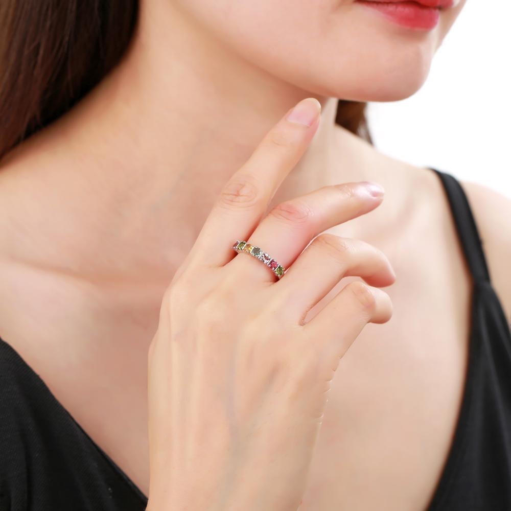 GRACE Gemstone Anniversary Band Ring