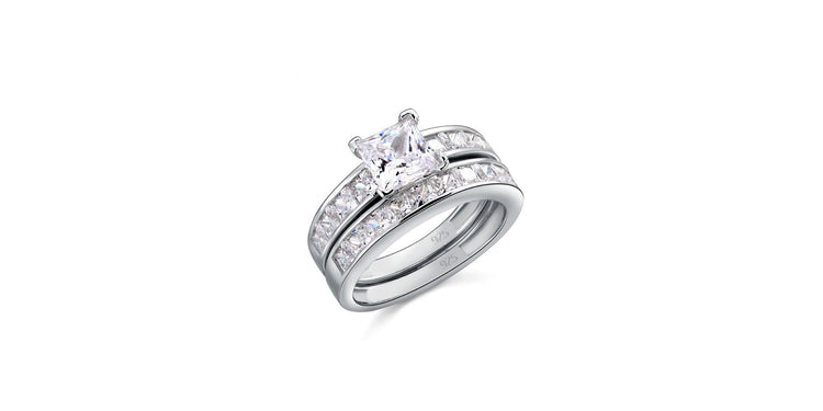 Channel Set Engagement Rings