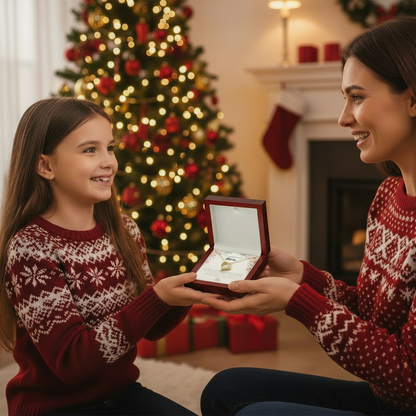 My Beautiful Mom Forever Love Necklace with Message Card