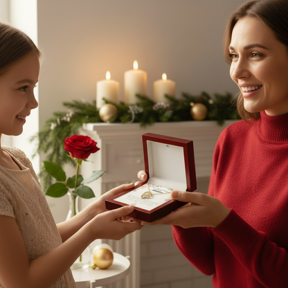 My Beautiful Mother Forever Love Necklace with Message Card