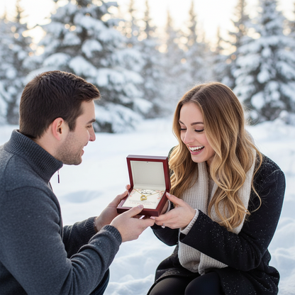 My Beautiful Soulmate Forever Love Necklace with Message Card