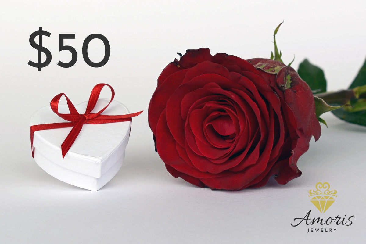 Tarjeta de regalo digital de San Valentín de Amoris Jewelry