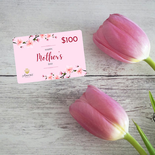 Carte-cadeau numérique Amoris Jewelry pour la fête des mères