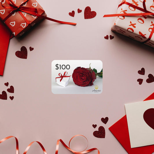Carte-cadeau numérique Amoris Jewelry pour la Saint-Valentin