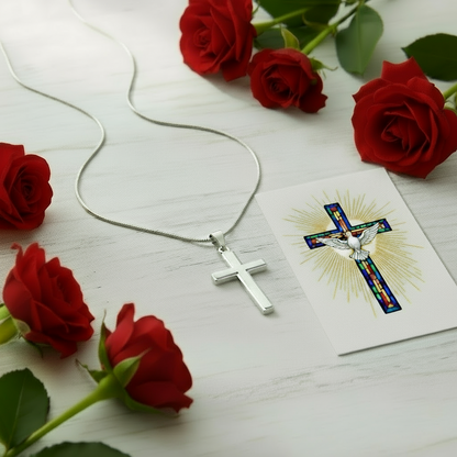 Daughter Blessings On Your Confirmation Personalized Cross Necklace