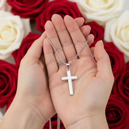 Daughter Blessings On Your Confirmation Personalized Cross Necklace