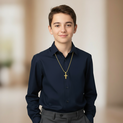 Brother Blessings On Your Confirmation Personalized Cross Necklace
