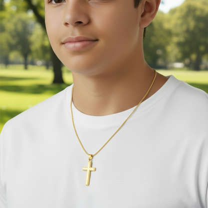 Brother Blessings On Your Confirmation Personalized Cross Necklace