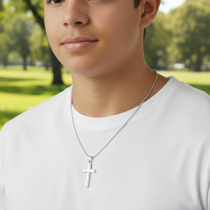 Blessings On Your Confirmation Personalized Cross Necklace