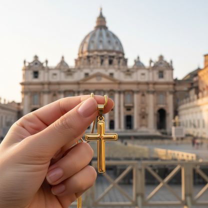 Cousin On Your Confirmation Personalized Cross Necklace