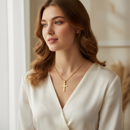 Daughter Blessings On Your Confirmation Personalized Cross Necklace