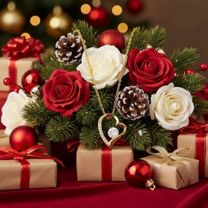 My Beautiful Wife-to-Be Forever Love Necklace with Message Card