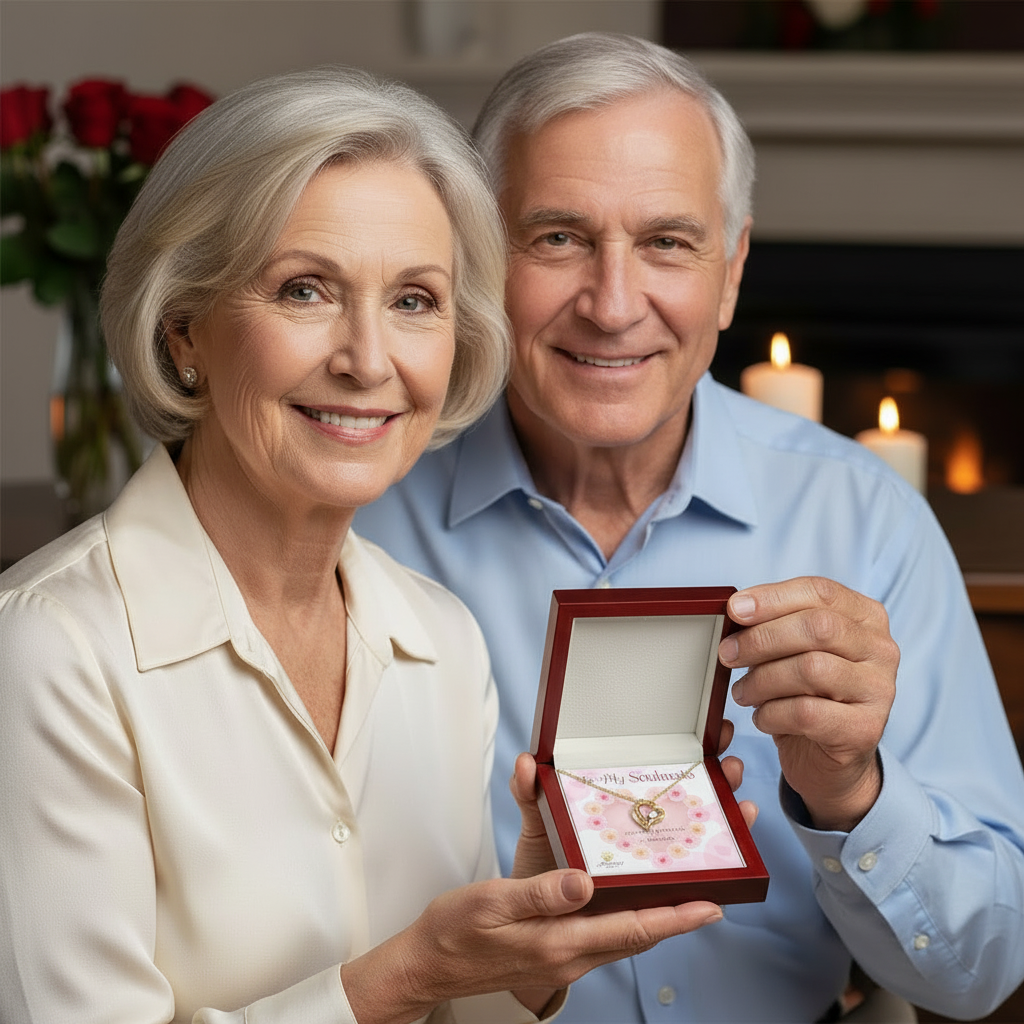 To My Soulmate "The Love Between Us Is Forever" Necklace