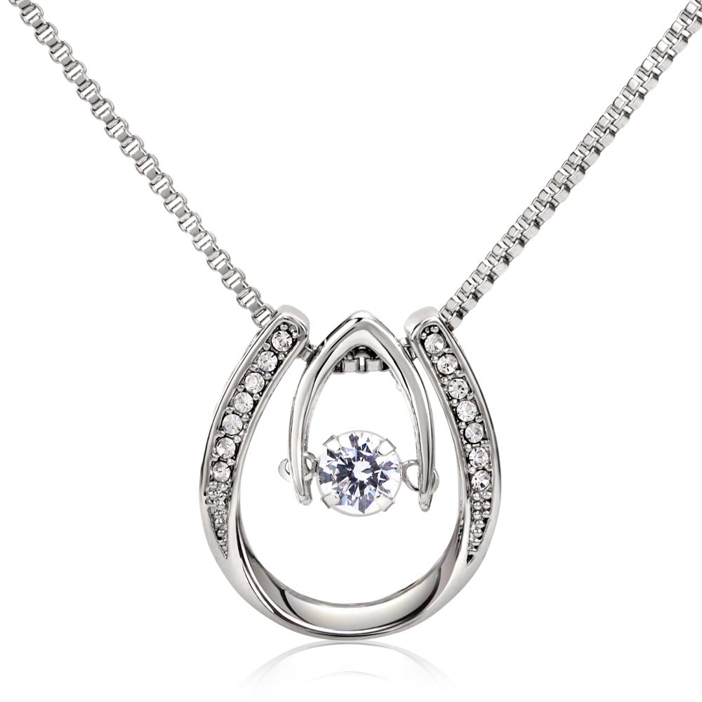 Congratulations Graduate Valley of Grace Necklace with Saint Catherine of Siena Quote
