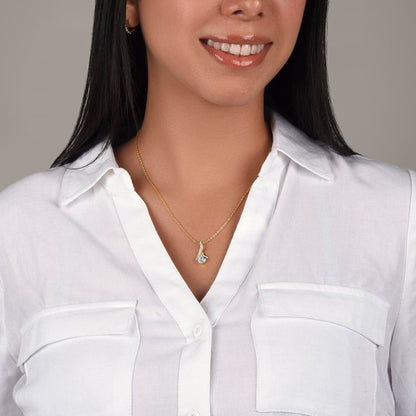 Congrats Graduate Niece Necklace with Saint Ignatius of Loyola  Quote