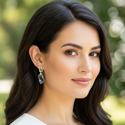 GRACE Mystic Quartz Jewelry Set in Sterling Silver